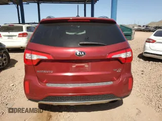 2014 Kia Sorento SX with VIN 5XYKW4A78EG518725, listed as a Copart auction lot 46819425 with 0 mi miles and Salvage Title. Bid and sale history available at carsss.com. Image 6.