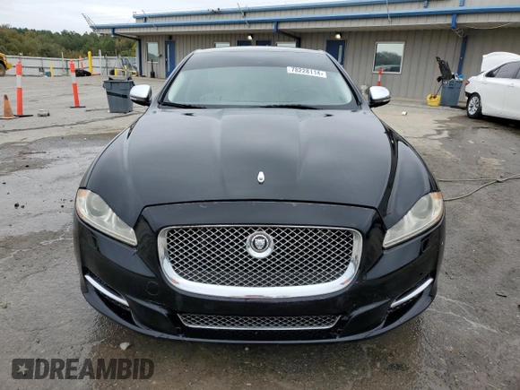 2013 Jaguar XJ with VIN SAJWA2GB7DLV40560, listed as a Copart auction lot 78228114 with 110,750 mi miles and Salvage Title. Bid and sale history available at carsss.com. Image 5.