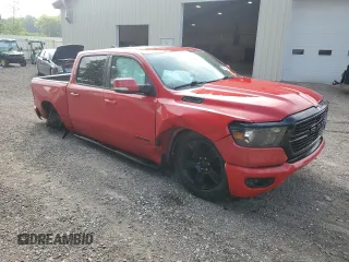 2020 Ram 1500 Big Horn with VIN 1C6SRFFT4LN183422, listed as a Copart auction lot 64058205 with 40,444 mi miles and Salvage title. Bid and sale history available at DreamBid. Image 4.