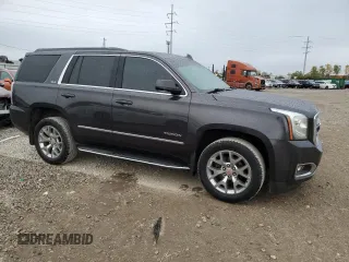 2018 GMC Yukon SLE with VIN 1GKS2AKC1JR336824, listed as a Copart auction lot 75837734 with 133,563 mi miles and Salvage Title. Bid and sale history available at carsss.com. Image 4.