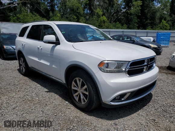 2016 Dodge Durango Limited with VIN 1C4RDHDG1GC459418, listed as a Copart auction lot 64301275 with 114,150 mi miles and Salvage title. Bid and sale history available at DreamBid. Image 4.