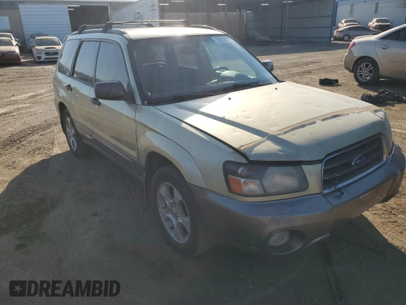 2003 Subaru Forester XS with VIN JF1SG65683G772400, listed as a Copart auction lot 75572134 with 191,166 mi miles and Clean Title. Bid and sale history available at carsss.com. Image 4.