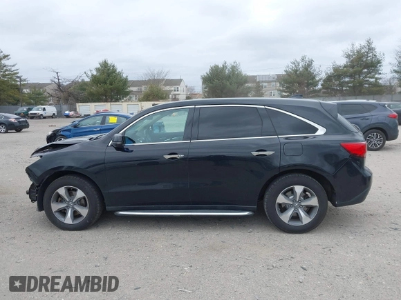 2016 Acura MDX with VIN 5FRYD4H28GB041510, listed as a IAAI auction lot 41724785 with 170,605 mi miles and . Bid and sale history available at DreamBid. Image 14.