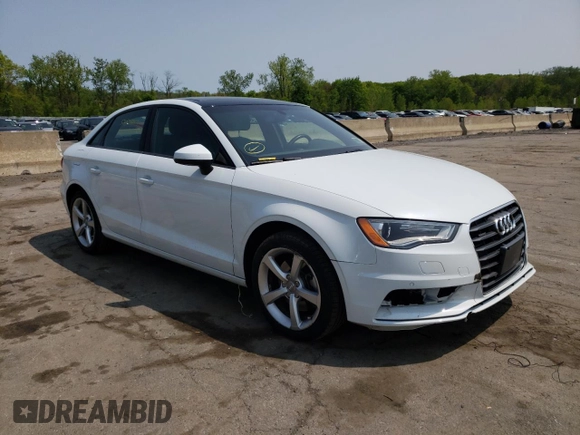 2016 Audi A3 2.0T Premium with VIN WAUB8GFF6G1075373, listed as a Copart auction lot 52024643 with 24,024 mi miles. Bid and sale history available at carsss.com. Image 4.
