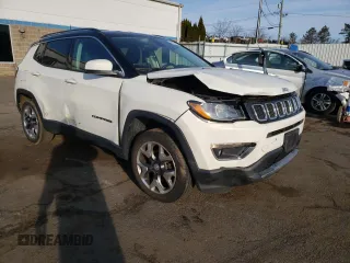 2018 Jeep Compass Limited with VIN 3C4NJDCB1JT349101, listed as a Copart auction lot 48759155 with 59,431 mi miles and Salvage Title. Bid and sale history available at carsss.com. Image 4.