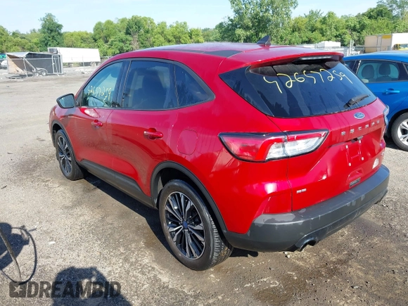 2022 Ford Escape SE with VIN 1FMCU9G62NUA30600, listed as a IAAI auction lot 42657259 with 72,533 mi miles and . Bid and sale history available at DreamBid. Image 3.