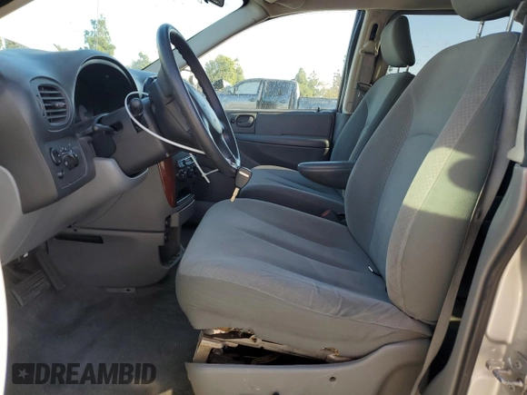 2007 Chrysler Town & Country LWB LX with VIN 2A8GP44R47R330954, listed as a Copart auction lot 81988314 with 195,065 mi miles and Salvage Title. Bid and sale history available at carsss.com. Image 7.
