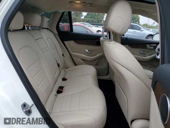 2022 Mercedes-Benz GLC 300 with VIN W1N0G8DB1NG078798, listed as a Copart auction lot 64029425 with 15,514 mi miles and Salvage title. Bid and sale history available at DreamBid. Image 11.