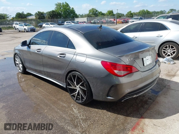 2018 Mercedes-Benz CLA 250 with VIN WDDSJ4EB8JN536583, listed as a IAAI auction lot 41813996 with 130,171 mi miles and . Bid and sale history available at DreamBid. Image 3.