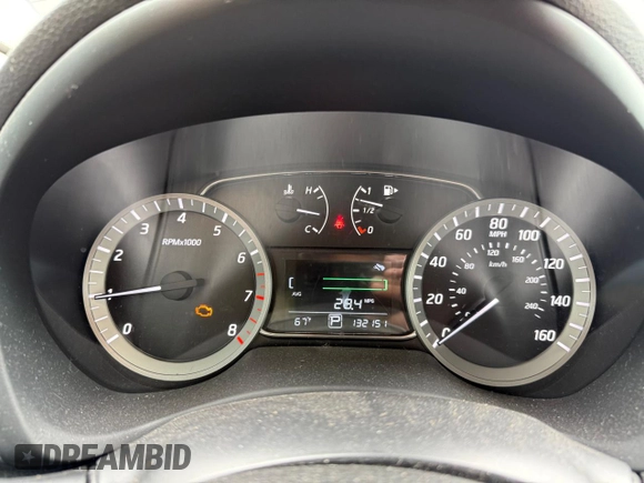 2013 Nissan Sentra FE+ S with VIN 3N1AB7AP0DL777437, listed as a Copart auction lot 55518195 with 132,151 mi miles and Clean Title. Bid and sale history available at DreamBid. Image 8.