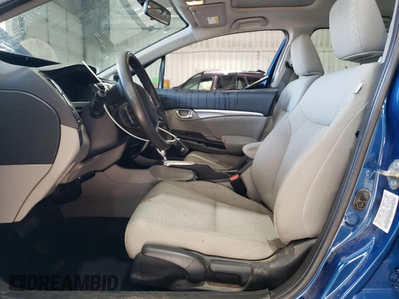 2014 Honda Civic Sedan EX with VIN 19XFB2F85EE236302, listed as a Copart auction lot 54536845 with 208,523 mi miles and Salvage Title. Bid and sale history available at carsss.com. Image 7.