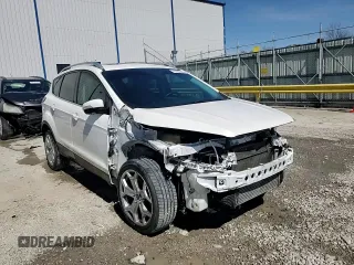 2017 Ford Escape Titanium with VIN 1FMCU9J96HUB65716, listed as a Copart auction lot 49584665 with 112,149 mi miles and Salvage Title. Bid and sale history available at carsss.com. Image 15.