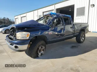 2007 Dodge Ram 2500 SLT with VIN 1D7KS28D27J589732, listed as a Copart auction lot 43935085 with 0 mi miles and Salvage Title. Bid and sale history available at carsss.com. Image 1.