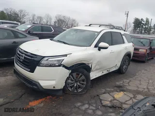 2024 Nissan Pathfinder SV with VIN 5N1DR3BA0RC223693, listed as a IAAI auction lot 41630868 with 12,742 mi miles. Bid and sale history available at carsss.com. Image 17.