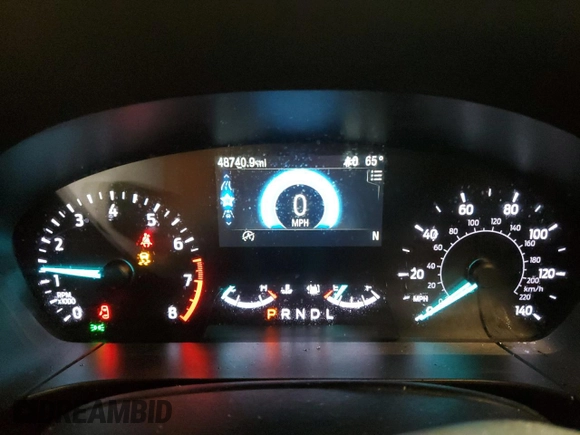 2020 Ford Escape SEL with VIN 1FMCU9H68LUC77289, listed as a Copart auction lot 53129255 with 48,740 mi miles and Salvage title. Bid and sale history available at DreamBid. Image 9.