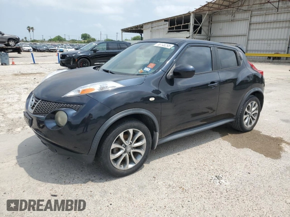 2011 Nissan Juke SV with VIN JN8AF5MR2BT015713, listed as a Copart auction lot 56148295 with 110,843 mi miles and Clean Title. Bid and sale history available at carsss.com. Image 1.