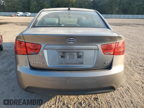 2010 Kia Forte EX with VIN KNAFU4A22A5055282, listed as a Copart auction lot 72369604 with Not Provided miles and Salvage Title. Bid and sale history available at carsss.com. Image 6.