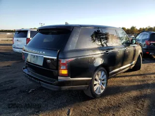 2015 Land Rover Range Rover Supercharged with VIN SALGS3TF9FA239228, listed as a Copart auction lot 64989352 with 78,727 mi miles and Non repairable. Bid and sale history available at DreamBid. Image 4.