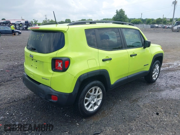 2019 Jeep Renegade Sport с VIN ZACNJBAB7KPJ78027, выставлен на аукционе IAAI как лот 42745727 с пробегом 99 508 миль миль и . История ставок и продаж доступна на DreamBid. Изображение 4.