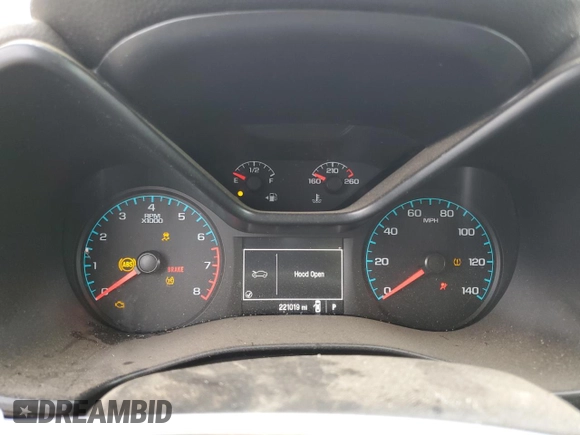 2015 Chevrolet Colorado 4WD WT with VIN 1GCHTAEA8F1133805, listed as a Copart auction lot 80111554 with 221,019 mi miles and Salvage Title. Bid and sale history available at DreamBid. Image 9.