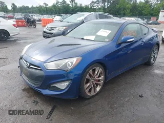 2016 Hyundai Genesis Coupe R-Spec with VIN KMHHU6KJ1GU132635, listed as a IAAI auction lot 42393361 with 138,793 mi miles and . Bid and sale history available at DreamBid. Image 17.