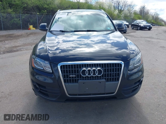 2012 Audi Q5 2.0T Premium Plus with VIN WA1LFAFP1CA009904, listed as a IAAI auction lot 41998009 with 122,955 mi miles. Bid and sale history available at carsss.com. Image 6.