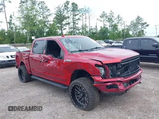 2018 Ford F-150 XL z VIN 1FTEW1EP2JFD68243, wystawiony jako IAAI lot #42683913 z przebiegiem 141 772 mil mil oraz . Historia ofert i sprzedaży dostępna na DreamBid. Obrazek 6.