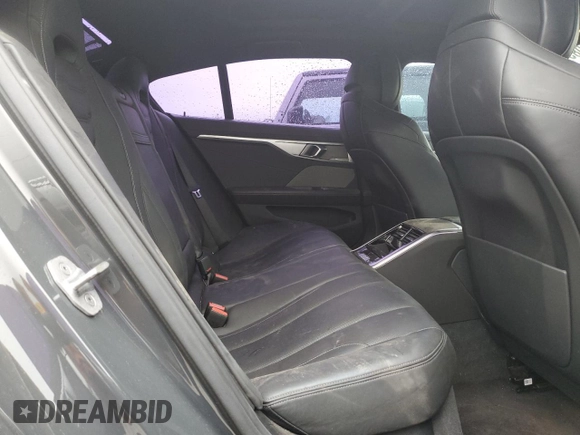 2022 BMW 8 Series 840i with VIN WBAGV2C09NCH61770, listed as a Copart auction lot 48985785 with 21,354 mi miles and Salvage Title. Bid and sale history available at DreamBid. Image 10.