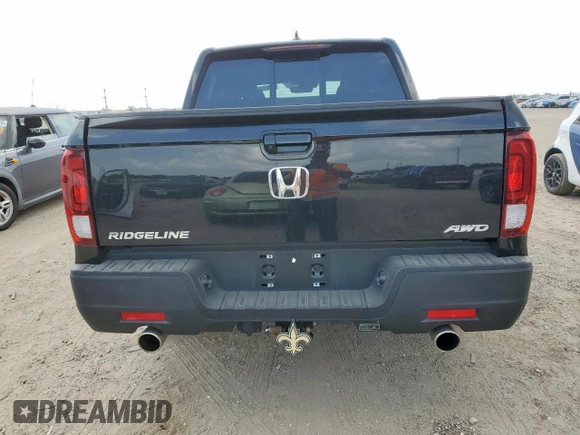 2022 Honda Ridgeline RTL с VIN 5FPYK3F59NB006798, выставлен на аукционе Copart как лот 59574755 с пробегом 49 175 миль миль и Списание • Salvage title. История ставок и продаж доступна на DreamBid. Изображение 6.