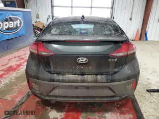 2022 Hyundai Ioniq Hybrid SE with VIN KMHC75LC3NU275238, listed as a Copart auction lot 44424765 with 69,488 mi miles and Salvage Title. Bid and sale history available at carsss.com. Image 6.