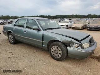 2006 Mercury Grand Marquis GS with VIN 2MEFM74V26X618488, listed as a Copart auction lot 70314314 with 110,190 mi miles and Salvage Title. Bid and sale history available at carsss.com. Image 4.