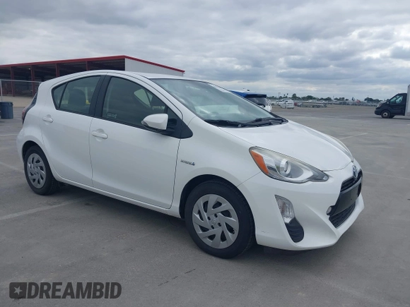 2016 Toyota Prius One with VIN JTDKDTB36G1125076, listed as a IAAI auction lot 42054095 with 111,139 mi miles and . Bid and sale history available at DreamBid. Image 1.