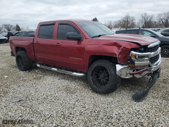 2018 Chevrolet Silverado 1500 LT with VIN 3GCUKREC1JG203897, listed as a Copart auction lot 47377435 with 127,131 mi miles and Salvage Title. Bid and sale history available at carsss.com. Image 4.
