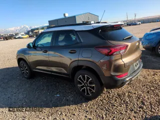 2021 Chevrolet TrailBlazer ACTIV with VIN KL79MSSLXMB030421, listed as a Copart auction lot 46500855 with 100,898 mi miles and Salvage Title. Bid and sale history available at DreamBid. Image 2.