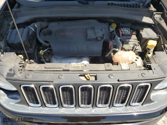 2018 Jeep Renegade Latitude with VIN ZACCJBBB3JPG90472, listed as a Copart auction lot 52718025 with 87,743 mi miles and Salvage Title. Bid and sale history available at carsss.com. Image 12.