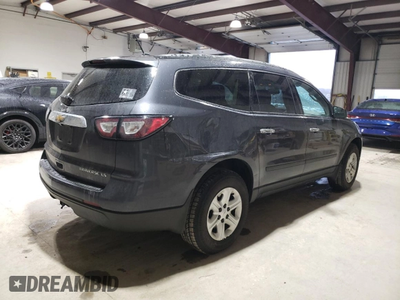 2013 Chevrolet Traverse LS with VIN 1GNKVFKD5DJ227818, listed as a Copart auction lot 47847575 with 198,489 mi miles and Salvage Title. Bid and sale history available at DreamBid. Image 3.