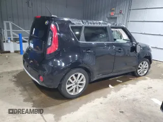 2019 Kia Soul + with VIN KNDJP3A59K7694323, listed as a Copart auction lot 44207085 with 35,252 mi miles and Salvage Title. Bid and sale history available at DreamBid. Image 3.
