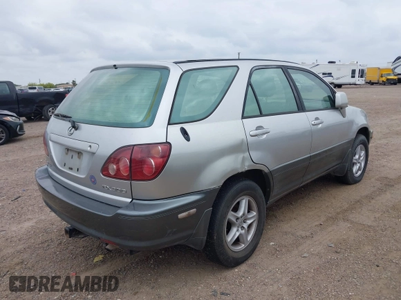 1999 Lexus RX 300 with VIN JT6HF10UXX0083402, listed as a IAAI auction lot 42102612 with 192,697 mi miles and . Bid and sale history available at DreamBid. Image 4.