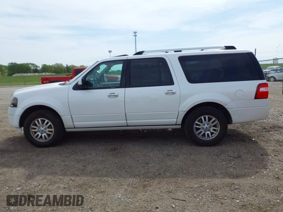 2014 Ford Expedition EL Limited with VIN 1FMJK1K57EEF33644, listed as a IAAI auction lot 42145706 with 158,631 mi miles. Bid and sale history available at carsss.com. Image 14.