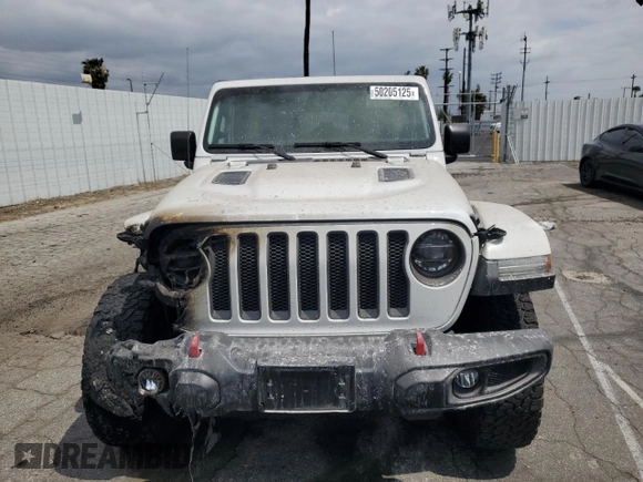2020 Jeep Wrangler Unlimited Rubicon с VIN 1C4HJXFN7LW126286, выставлен на аукционе Copart как лот 50205125 с пробегом Не указан миль и Списание • Salvage title. История ставок и продаж доступна на DreamBid. Изображение 5.