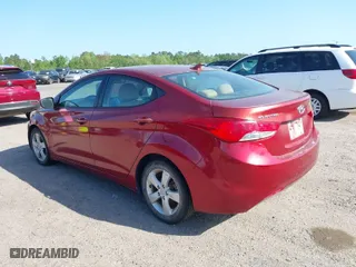2013 Hyundai Elantra Limited with VIN 5NPDH4AEXDH383577, listed as a IAAI auction lot 41930463 with 102,118 mi miles. Bid and sale history available at carsss.com. Image 3.