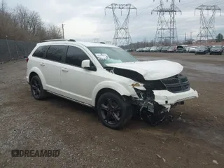 2019 Dodge Journey Crossroad with VIN 3C4PDCGG7KT860748, listed as a IAAI auction lot 41686692 with 80,028 mi miles and . Bid and sale history available at DreamBid. Image 1.