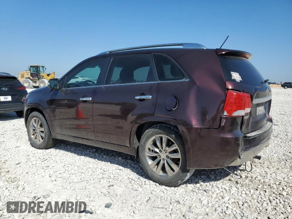 2012 Kia Sorento SX with VIN 5XYKW4A23CG221864, listed as a Copart auction lot 51532215 with 280,758 mi miles and Salvage Title. Bid and sale history available at carsss.com. Image 2.