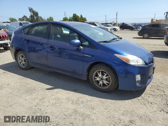 2011 Toyota Prius I with VIN JTDKN3DU9B0252776, listed as a Copart auction lot 56074635 with 164,724 mi miles and Clean Title. Bid and sale history available at DreamBid. Image 4.