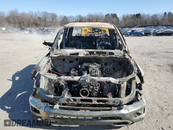 2022 Ram 1500 Laramie with VIN 1C6SRFJT9NN199223, listed as a Copart auction lot 48730295 with Not provided miles and Salvage title. Bid and sale history available at DreamBid. Image 5.