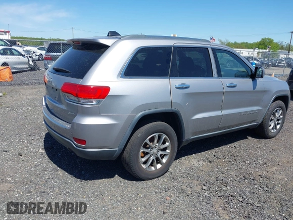 2014 Jeep Grand Cherokee Limited with VIN 1C4RJFBG4EC546307, listed as a IAAI auction lot 42168995 with 199,538 mi miles. Bid and sale history available at carsss.com. Image 4.
