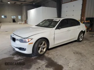 2014 BMW 3 Series 328i xDrive with VIN WBA3B5G56ENS11491, listed as a Copart auction lot 59555895 with 87,588 mi miles and Salvage title. Bid and sale history available at DreamBid. Image 1.
