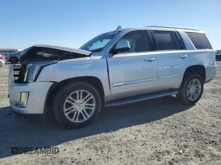 2018 Cadillac Escalade z VIN 1GYS4AKJ9JR305660, wystawiony jako Copart lot #87519795 z przebiegiem 36 483 mil mil oraz Szkody całkowita. Historia ofert i sprzedaży dostępna na DreamBid. Obrazek 1.