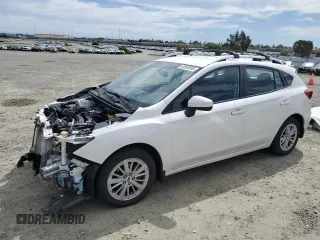 2017 Subaru Impreza Premium with VIN 4S3GTAB6XH3725774, listed as a Copart auction lot 52583855 with 45,258 mi miles and Salvage title. Bid and sale history available at DreamBid. Image 1.