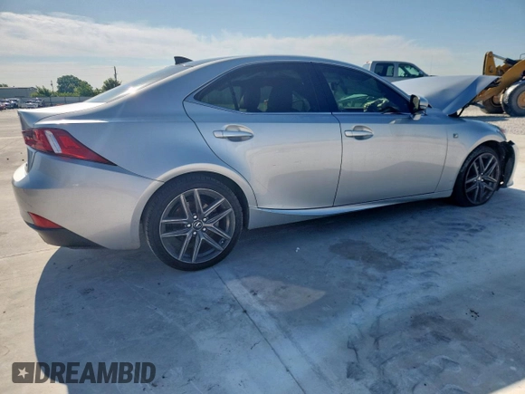 2014 Lexus IS 250 with VIN JTHBF1D22E5017853, listed as a Copart auction lot 61137905 with 142,003 mi miles and Salvage title. Bid and sale history available at DreamBid. Image 3.